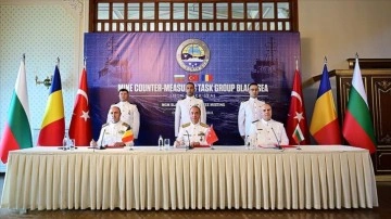 Karadeniz'deki mayın tehlikesine karşı oluşturulan "görev grubu" faaliyetlerine başla