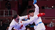 Karate erkekler kumite +75 kiloda Uğur Aktaş bronz madalya kazandı