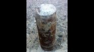 Kars'ta patlamamış tarihi top mermisi bulundu