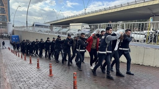 Kayseri'de ‘Hücre-6’ operasyonunda yakalanan zanlılardan 13'ü tutuklandı