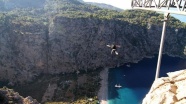 Kelebekler Vadisi'nde base jumping etkinliği başladı