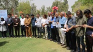 Kerkük halkı İran'ın Küçük Zap Suyu'nu kesmesini protesto etti
