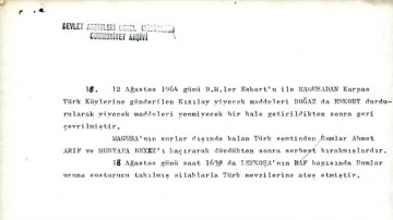 Kıbrıs Barış Harekatı için devleti alarma geçiren belgeler Devlet Arşivleri'nde saklanıyor