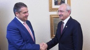 Kılıçdaroğlu ile Almanya Dışişleri Bakanı Gabriel görüştü