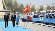 Kırgızistan Cumhurbaşkanı Ceenbekov Ankara'da