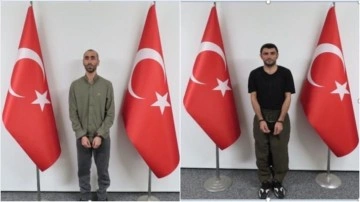 MİT, Kırmızı bültenle aranan PKK/KCK'lı Çiçek ve Yıldırım'ı yakalayıp Türkiye’ye getirdi