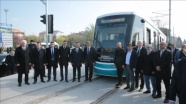 Kocaeli'de Akçaray Tramvay Projesi'nin test sürüşü yapıldı