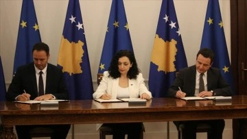 Kosovalı liderler, AB’ye üyelik başvuru dilekçesini imzaladı