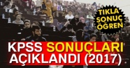 KPSS sonuçları açıklandı| 2017 KPSS sonuç tıkla öğren...