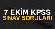 KPSS SORU ve cevapları yayınlandı MI? KPSS soru cevap öğren| 7 Ekim KPSS sınav SORULARI