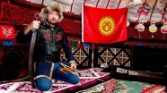 Kurdukları 'otağ'da Kırgız kültürünü tanıtıyorlar