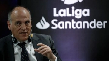 LaLiga Başkanı Tebas: İspanya, modern futbolun en büyük itibar krizini yaşıyor