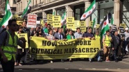 Londra'da Esed protestosu