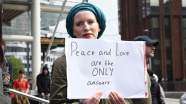 Londra'da 'ırkçılığa hayır' mitingi
