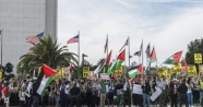 Los Angeles’da Kudüs kararı protesto edildi