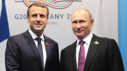 Macron ile Putin Doğu Guta'yı görüştü