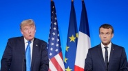 Macron ve Trump Kudüs'ü görüştü