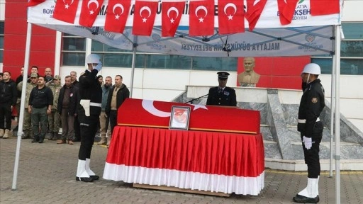 Malatya'da şehit polis memuru Beykoz için tören düzenlendi