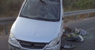 Manisa'da otomobil bariyerlere çarptı: 1 ölü