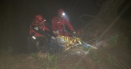 Mantar arayan 74 yaşındaki adam 70 metrelik uçurumdan aşağı düştü