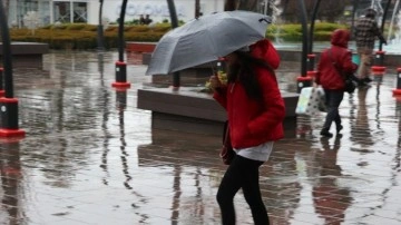 Marmara'nın doğusu ve Batı Karadeniz için kuvvetli sağanak uyarısı