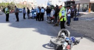 Mersin'de motosiklet kazaları: 5 yaralı