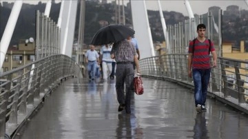 Meteorolojiden 7 il için gök gürültülü sağanak uyarısı