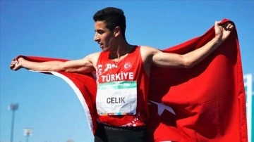 Milli atlet Mehmet Çelik, 800 metrede 45 yıllık Türkiye rekorunu kırdı