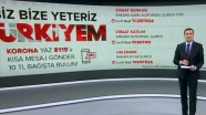 Milli Dayanışma Kampanyası&#039;na TRT canlı yayınında destek