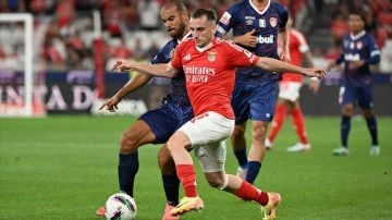 Milli futbolcu Kerem Aktürkoğlu, Benfica'daki kariyerine golle başladı