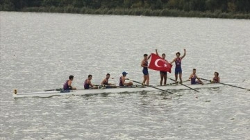 Milli kürekçiler, Balkan Şampiyonası'nda 16 madalya kazandı