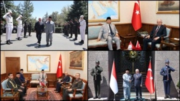 Milli Savunma Bakanı Güler, Endonezya Cumhurbaşkanı Subianto ile görüştü