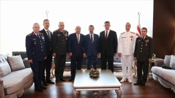 Milli Savunma Bakanı Güler ve TSK Komuta Kademesi KKTC'de