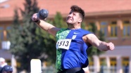 Milli sporcu Alperen Karahan gülle atmada 23 yaş altı Türkiye rekorunu kırdı