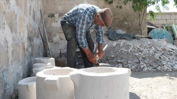 Mimar Sinan'ın memleketinden çıkarılan dorak taşı yoğurda lezzet veriyor