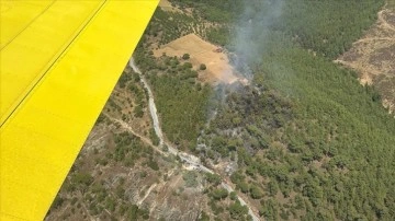 Muğla'da çıkan orman yangını söndürüldü