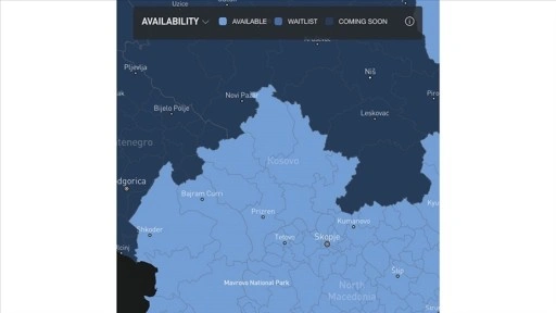 Musk, Starlink'in Kosova'da da mevcut olduğunu açıkladı