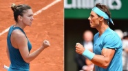 Nadal ve Halep Fransa'da çeyrek finalde