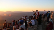 Nemrut Dağı ziyaretçi akınına uğradı