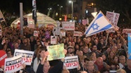 Netanyahu'ya yolsuzluk protestosu