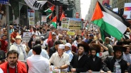 New York'ta İsrail protestosu