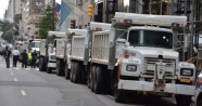 New York’ta teröre karşı kum kamyonlu önlem