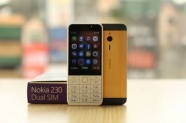 Nokia 230, 24 ayar altınla kaplandı