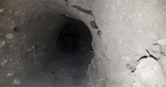 Nusaybin&#039;de teröristlerin kullandığı tünel tünel