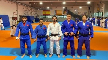 Olimpik milli judocular, İspanya'da uluslararası ortak hazırlık kampına katıldı