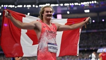 Olimpiyat Oyunları'nda erkekler çekiç atmada Kanadalı Ethan Katzberg altın madalya elde etti