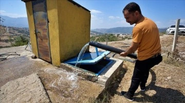 Osmaniye'de çobanın bulduğu su kaynakları 130 haneli köyün ihtiyacını karşılıyor