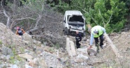 Otomobil 50 metrelik uçurumdan uçtu: 1 ölü