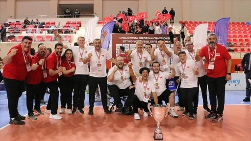 Oturarak Voleybol Erkek Milli Takımı, Avrupa Şampiyonası B kategorisinde şampiyon oldu