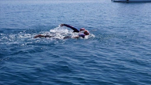 Özel sporcular Tuna, Merve ve Okan, Ironman 70.3 Türkiye'de 'limitleri' zorlayacak